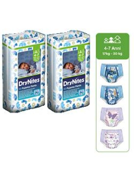 HUGGIES DRYNITES GIRL4/7AN 10P