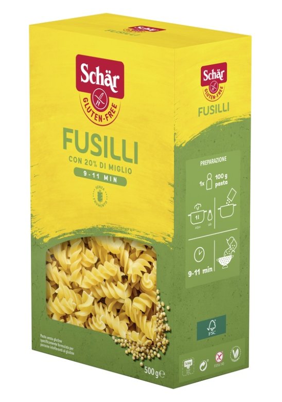 SCHAR FUSILLI S/GLUT 500G