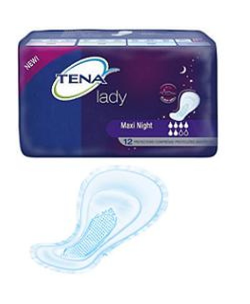 TENA DISCREET MAXI NIGHT 12PZ