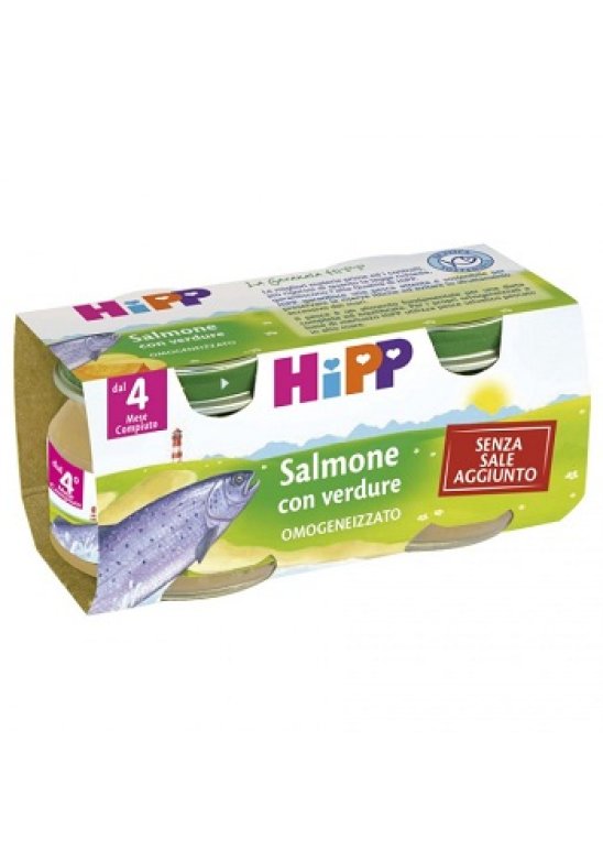 HIPP BIO OMO SALMONE VERD2X80G