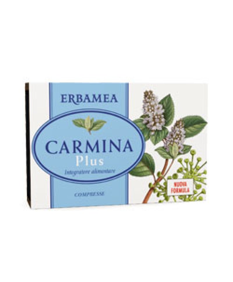 CARMINA PLUS 24 Compresse gas intestinali e flora 