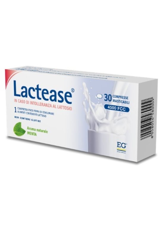 LACTEASE 4500 FCC MENTA 30 Compresse