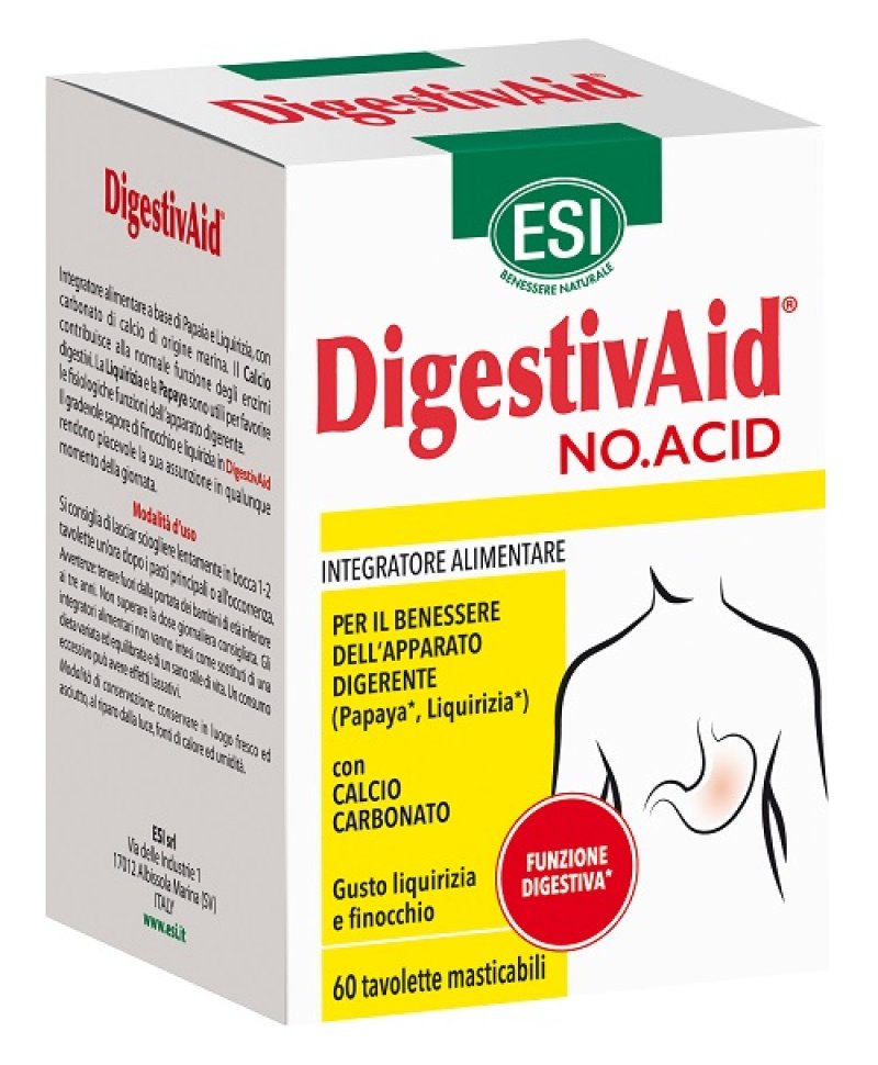 DIGESTIVAID ESI NO-ACID 60TAV MA DIGESTIVAID ESI NO-ACID 60TAV MA