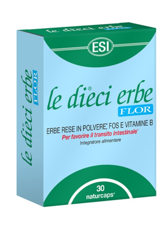 ESI LE DIECI ERBE FLOR 30 Capsule