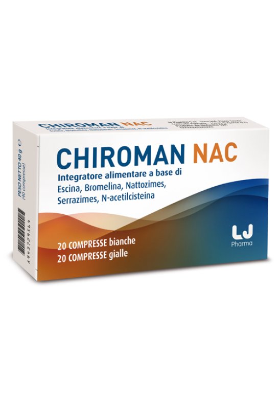 CHIROMAN NAC 20 Compresse BI+20 Compresse GI