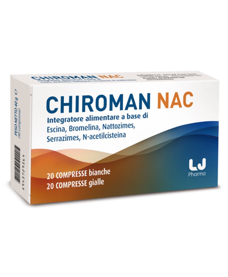 CHIROMAN NAC 20 Compresse BI+20 Compresse GI