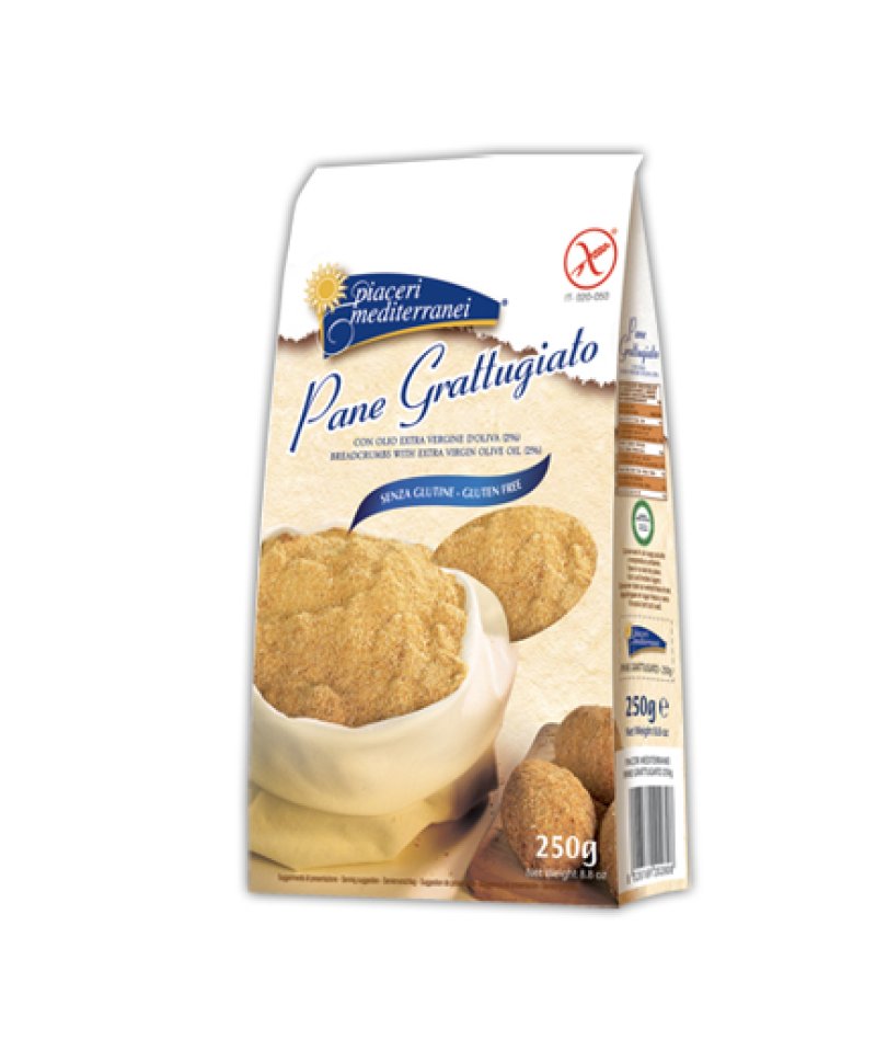 PIACERI M.PANE GRATTUG.250GR (SA
