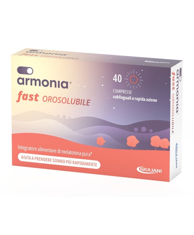 ARMONIA FAST OROSOLUBILE 40 Compresse