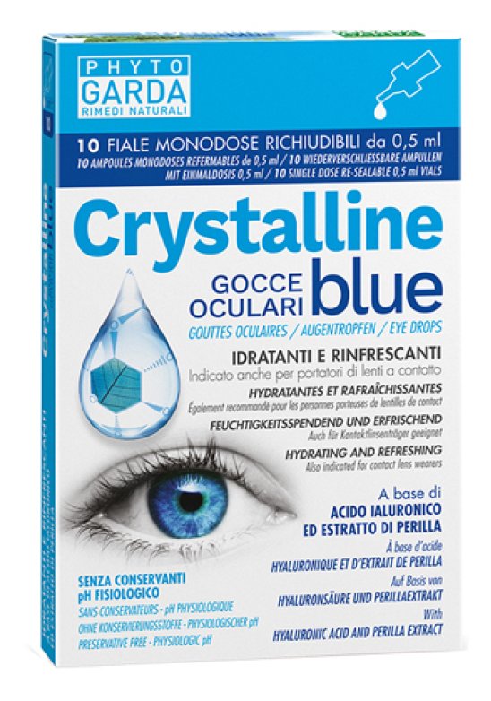 CRYSTALLINE BLUE  Gocce MONODOSE