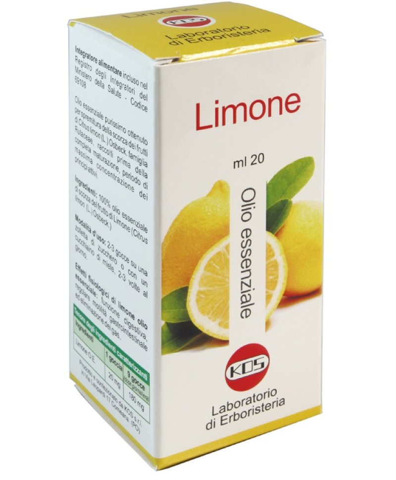 LIMONE OLIO ESSENZIALE 20ML