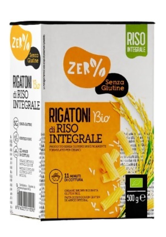 ZER% GLUTINE RIGATO RISO INTEG