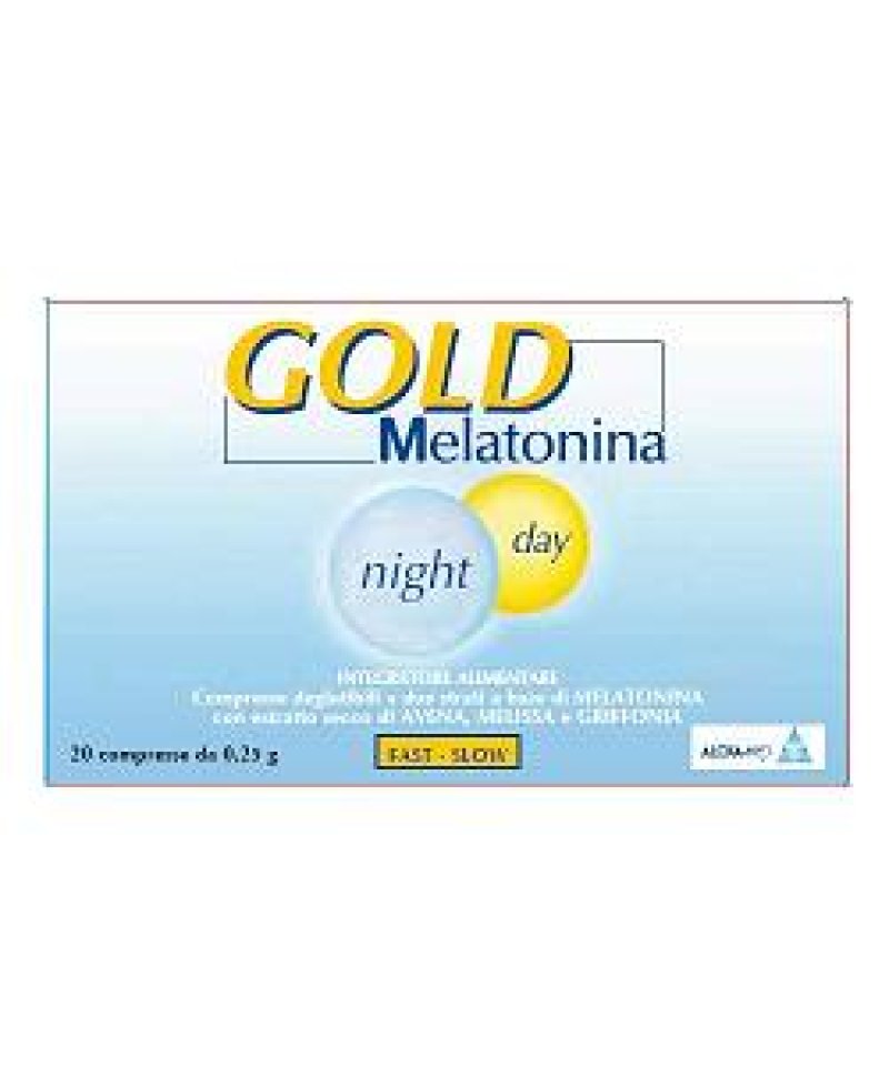 MELATONINA GOLD HTP 1MG 20 Compresse