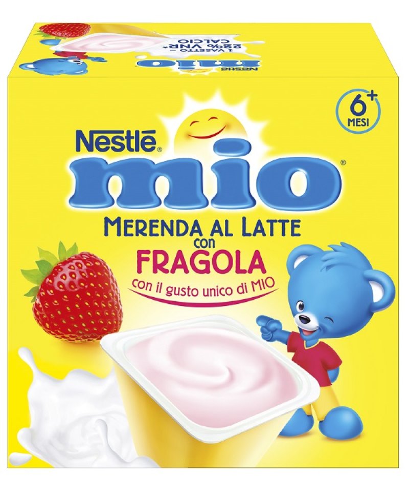 MIO MERENDA FRAGOLA 4X100G