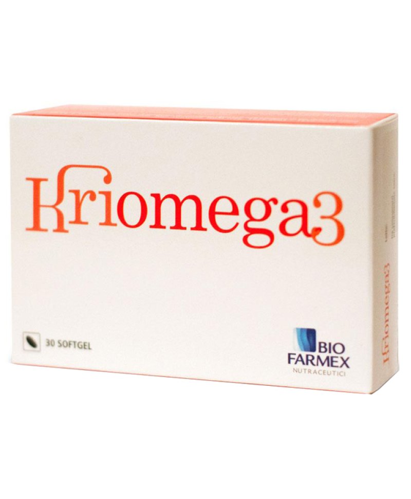 KRIOMEGA 3 30 Capsule SOFTGEL