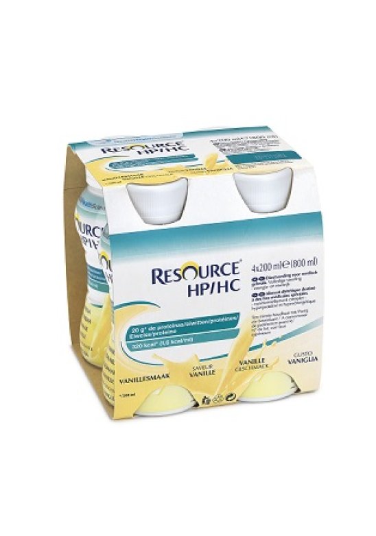 RESOURCE HP/HC VANIGLIA4X200ML