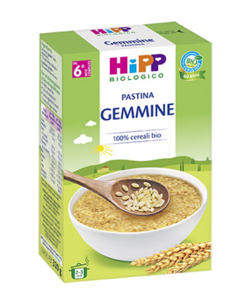 HIPP BIO PASTINA GEMMINE 320G