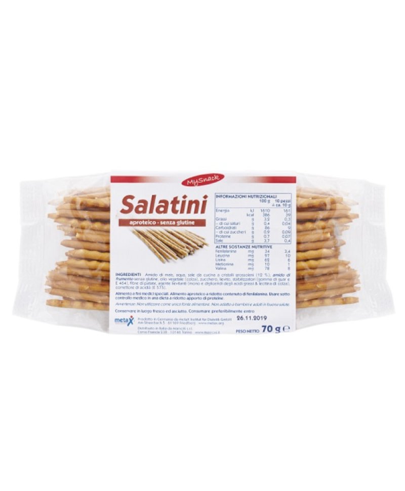 MY SNACK SALATINI 70GR