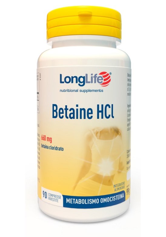 LONGLIFE BETAINE HCL 90 Compresse