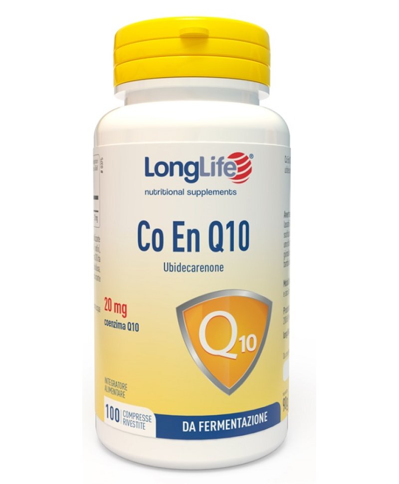 LONGLIFE CO EN Q10 20MG 100 Compresse