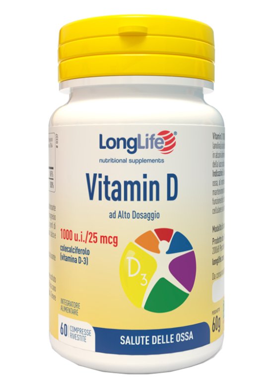 LONGLIFE VITAMIN D1000UI 60 Compresse