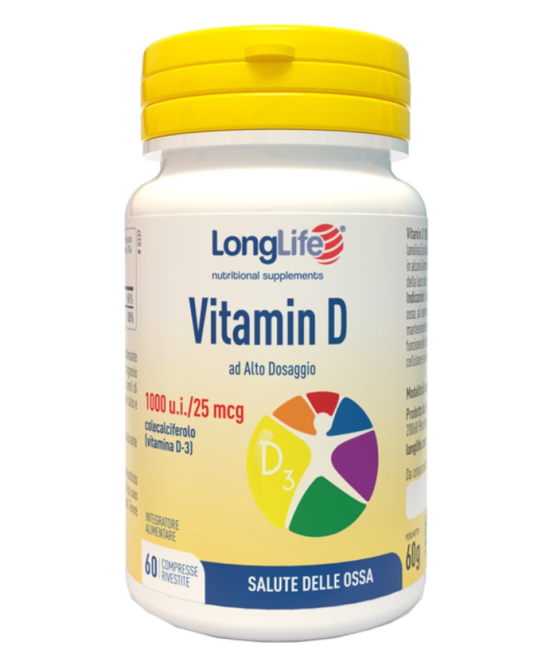 LONGLIFE VITAMIN D1000UI 60 Compresse