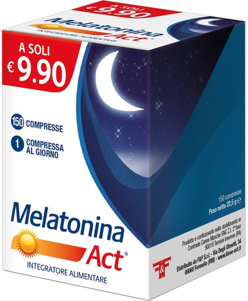 MELATONINA ACT 1MG 150 Compresse