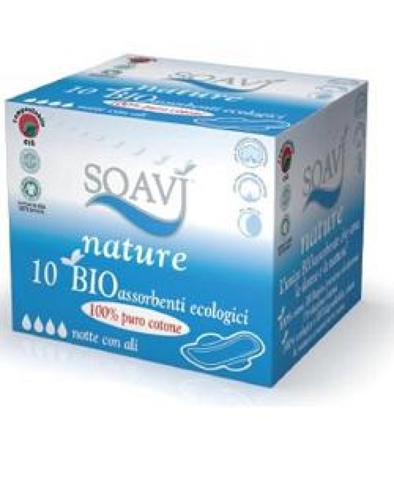 SOAVI ASSORBENTI BIO ALI NOTTE