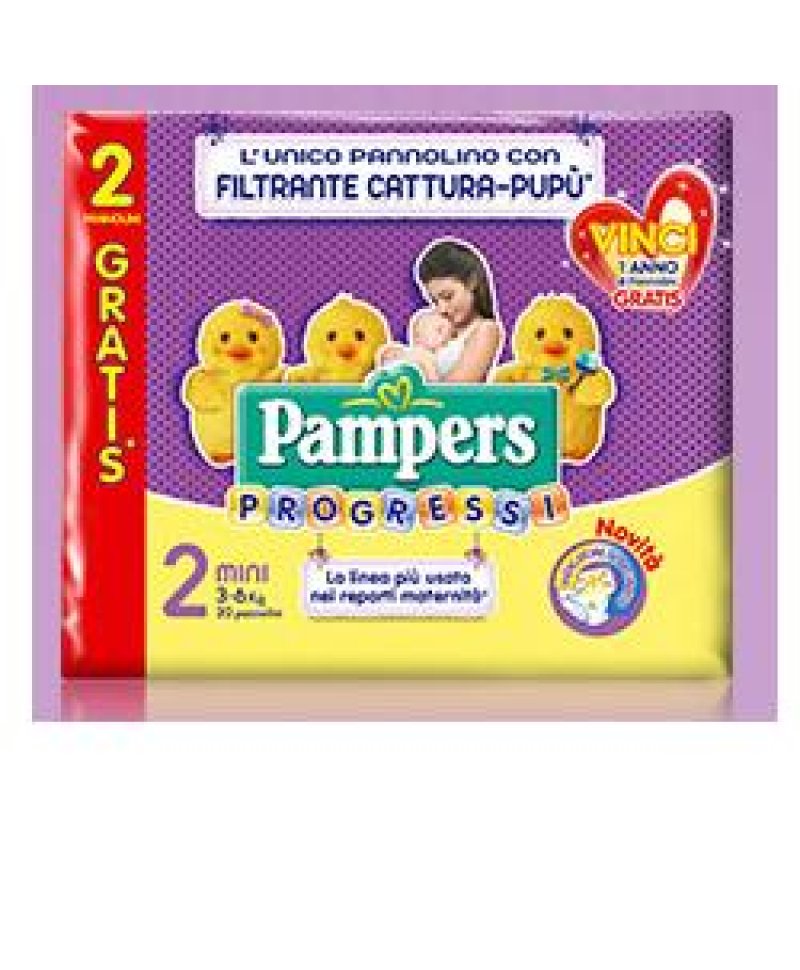 PAMPERS PROGRESSI MINI 28+2BUS