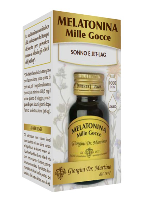 MELATONINA MILLE  Gocce  30ML GIO