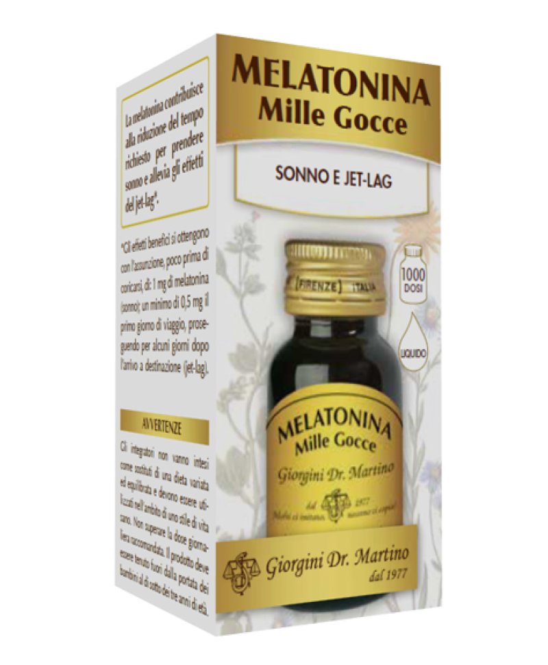 MELATONINA MILLE  Gocce  30ML GIO