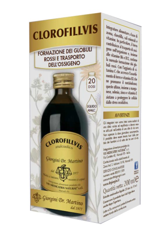 CLOROFILLVIS LIQUIDO AN 200ML