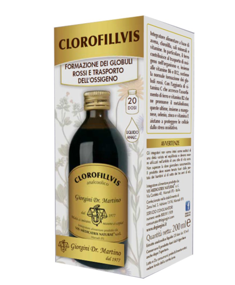 CLOROFILLVIS LIQUIDO AN 200ML