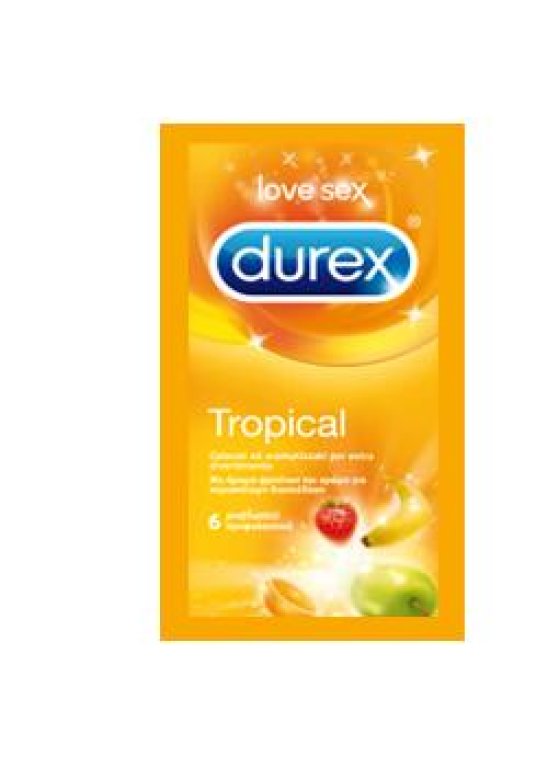 DUREX TROPICAL EASY ON 6PZ