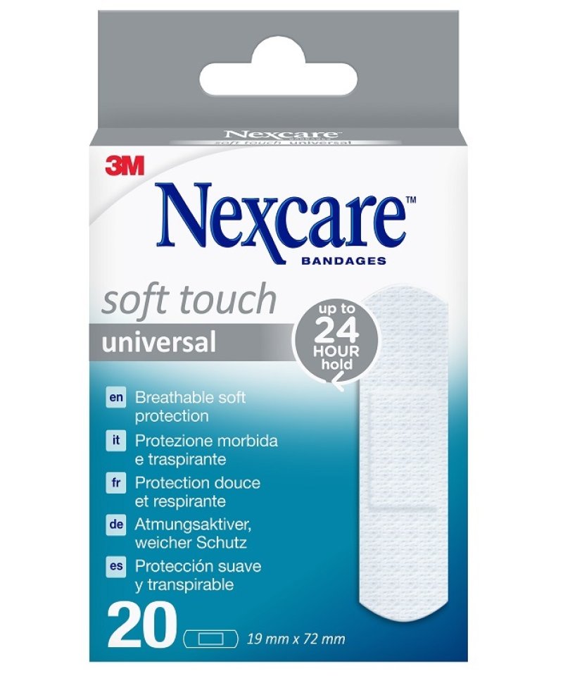 NEXCARE CER SOFT/DELIC 19X72 20P