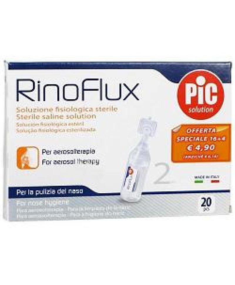 RINOFLUX SOL FISIOL 20F 2ML