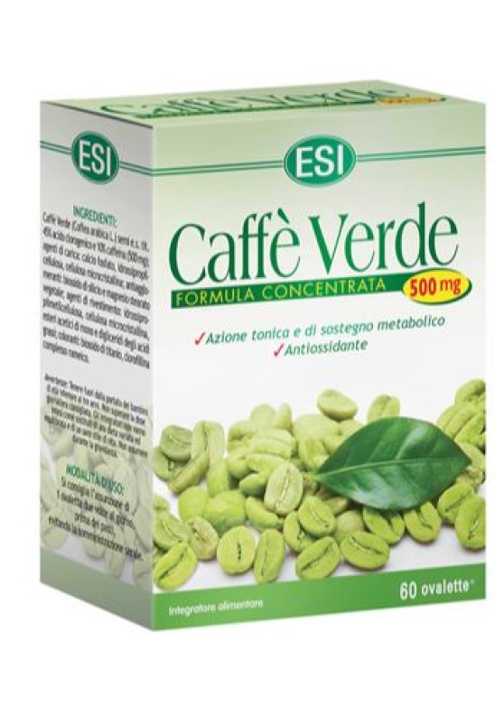 ESI CAFFE' VERDE 500MG 60OVAL