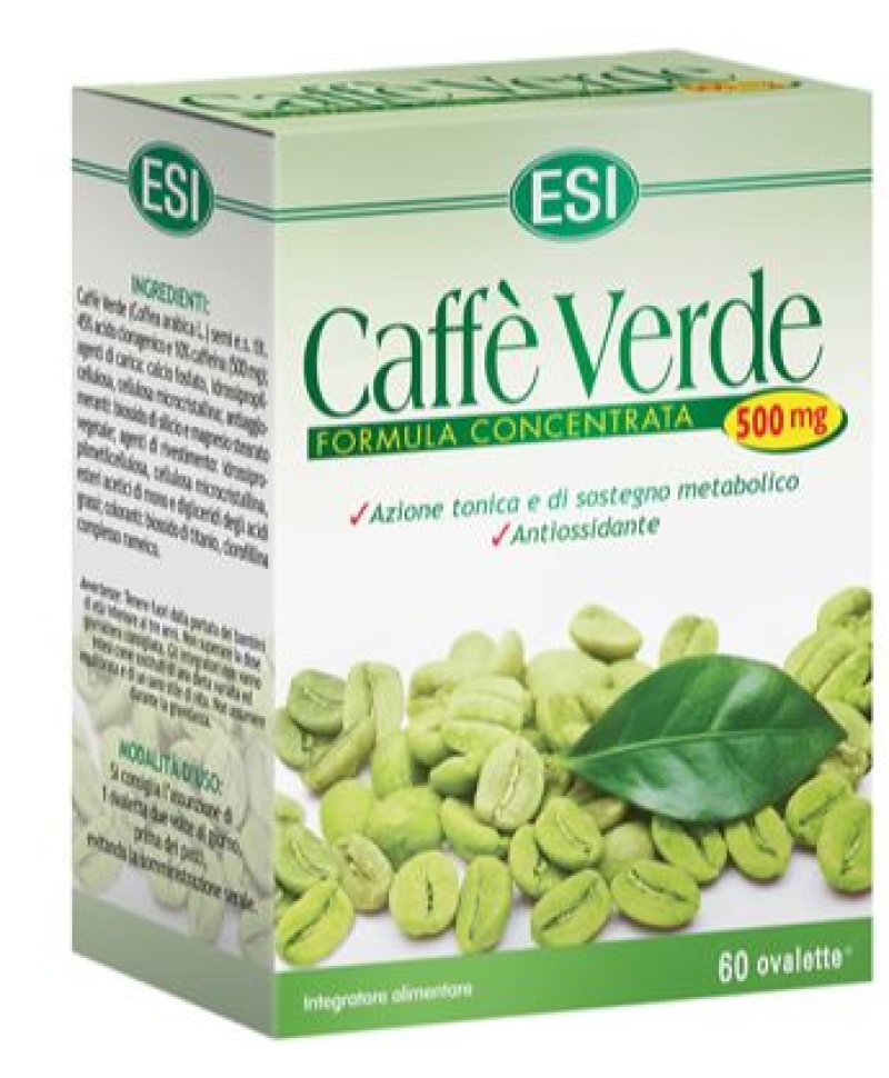 ESI CAFFE' VERDE 500MG 60OVAL