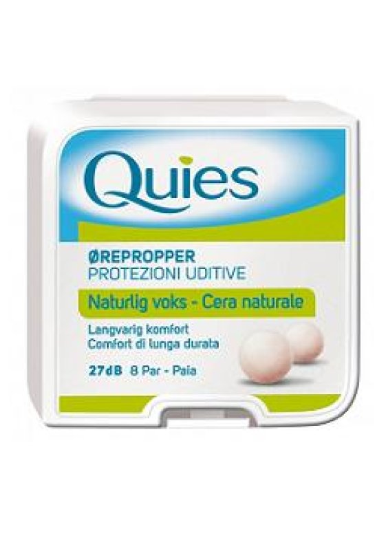 QUIES TAPPO AURIC CERA 8PA