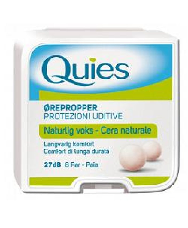 QUIES TAPPO AURIC CERA 8PA