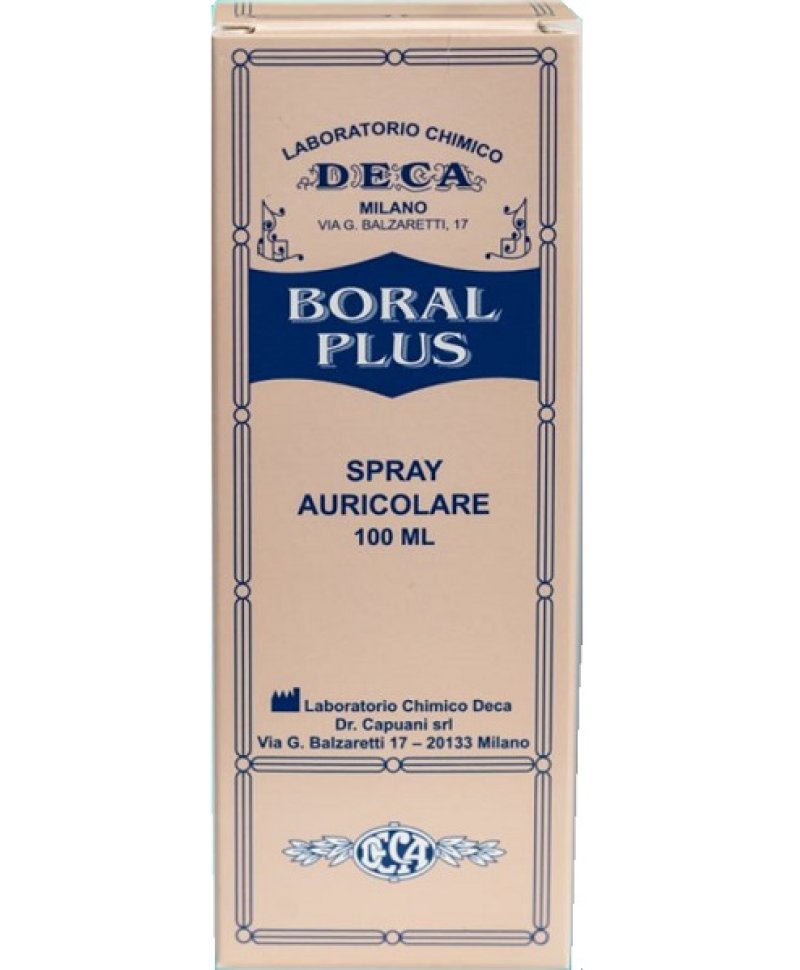 BORAL PLUS SPRAY AURICOLARE