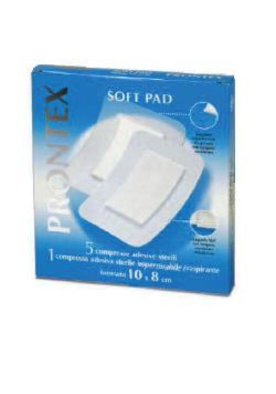 GARZA PRONTEX SOFT 10X8CM 6PZ