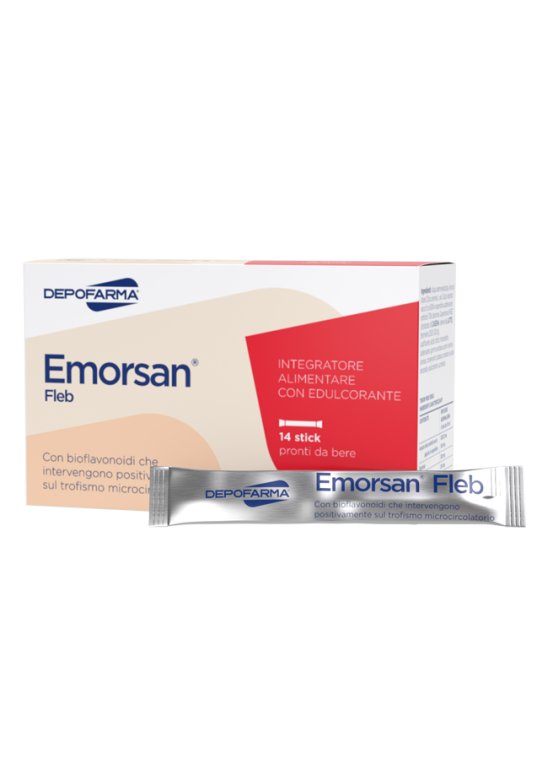 EMORSAN FLEB 14BUST STICK 15ML