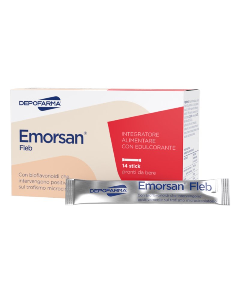 EMORSAN FLEB 14BUST STICK 15ML