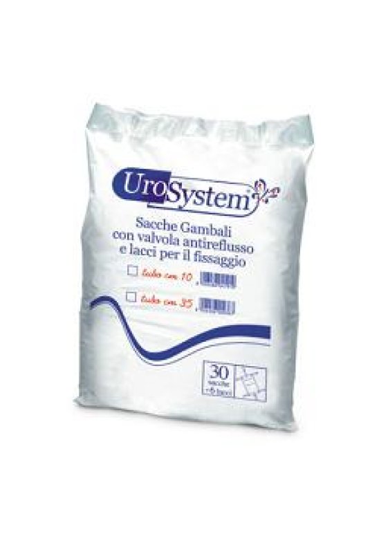 UROSYSTEM SAC GAMBA 10CM 30PZ