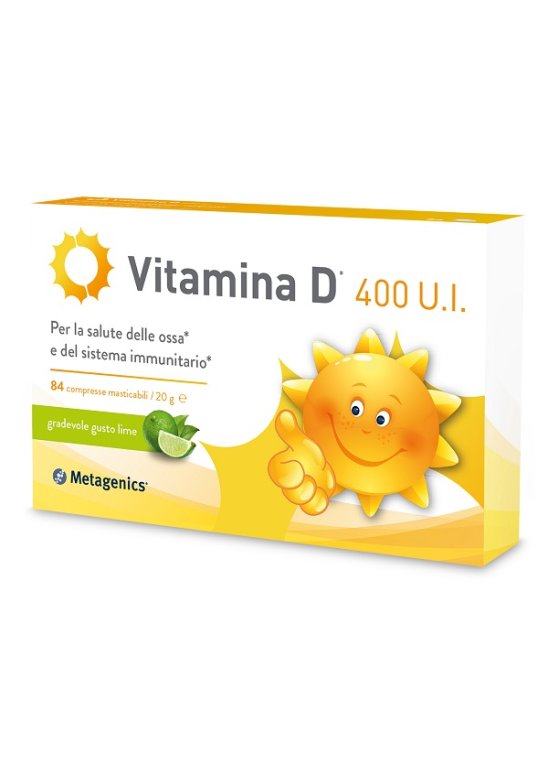 VITAMINA D 400 UI 84 Compresse