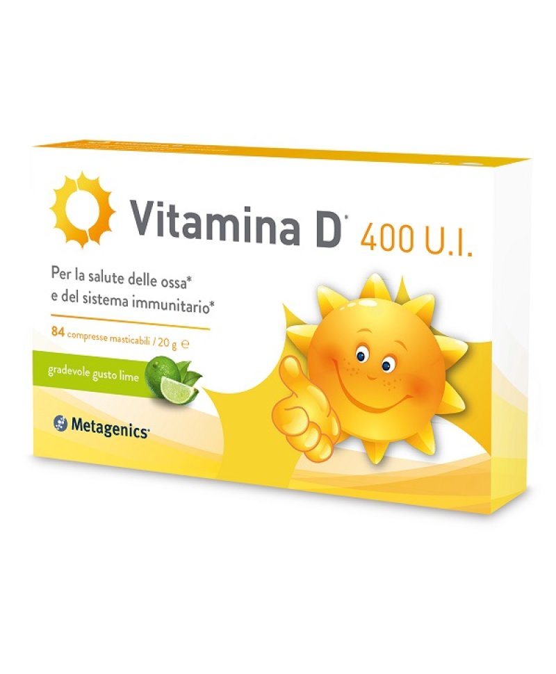 VITAMINA D 400 UI 84 Compresse