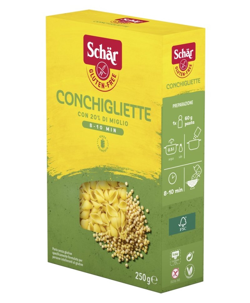 SCHAR*CONCHIGL PASTA S.G. 250G