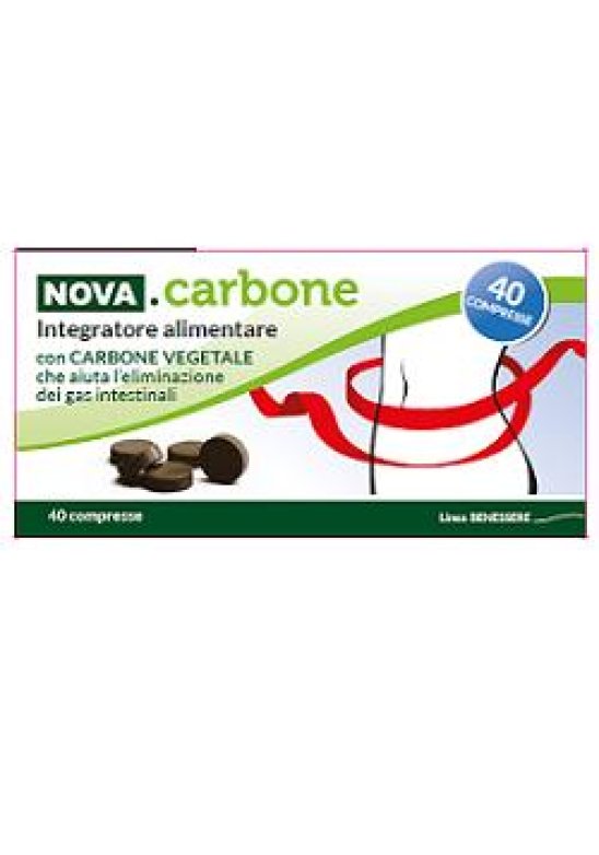 NOVA CARBONE VEGETALE 40 Compresse