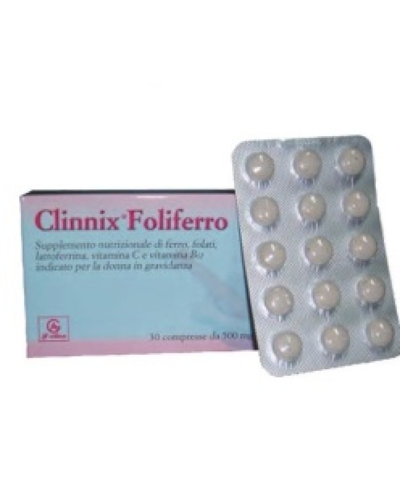 CLINNIX FOLIFERRO 30CPR CLINNIX FOLIFERRO 30CPR