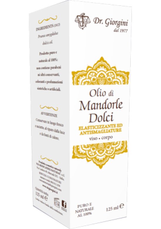 OLIO DI MANDORLE DOLCI 125ML